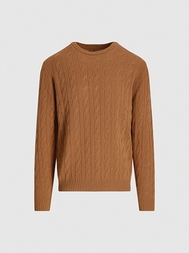 KAMELOWY SWETER FLINTON