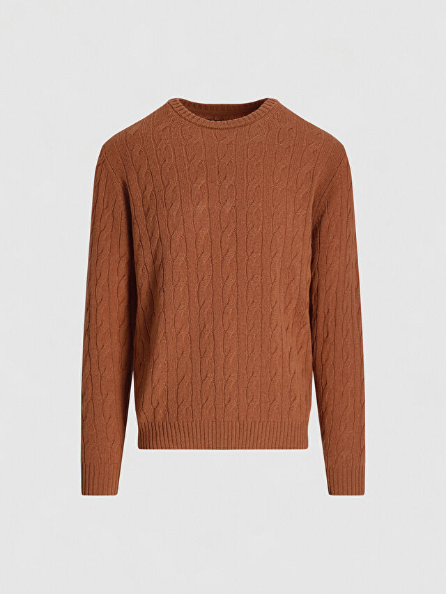 KAMELOWY SWETER FLINTON
