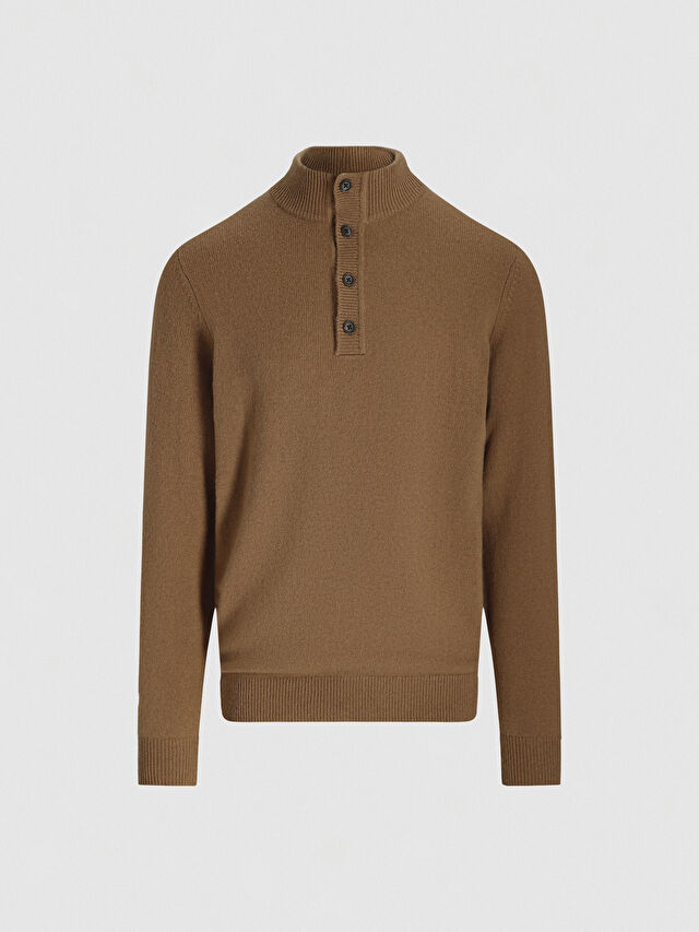 KAMELOWY SWETER BARNEY