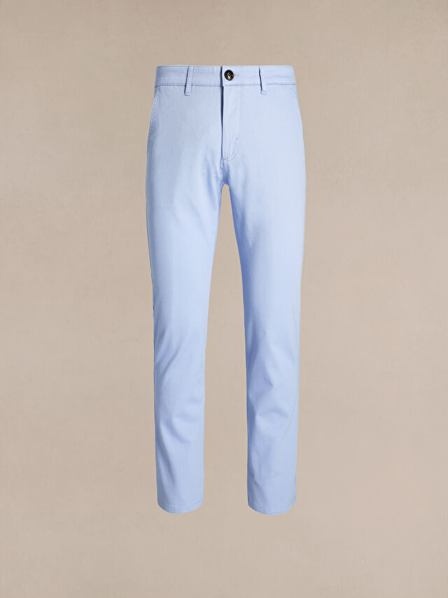 NIEBIESKIE SPODNIE WES