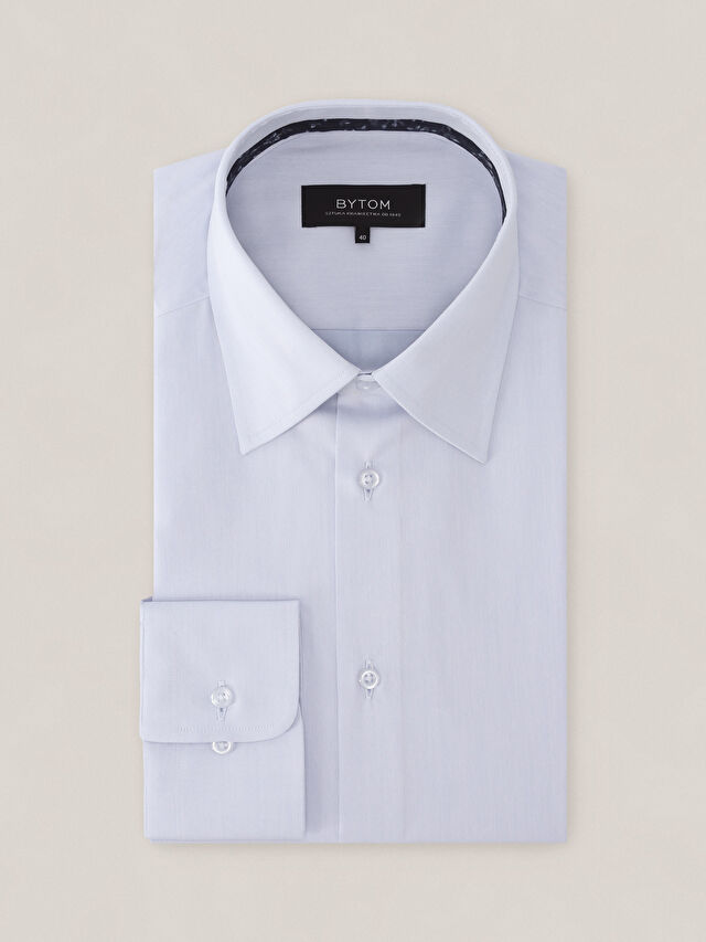 NIEBIESKA KOSZULA HAGA DŁUGI RĘKAW