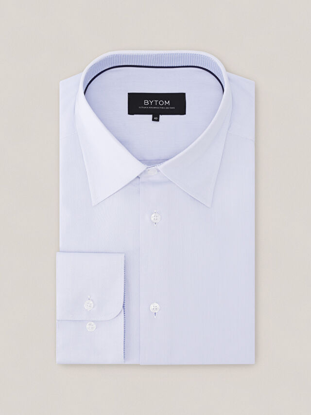 NIEBIESKA KOSZULA HAGA DŁUGI RĘKAW