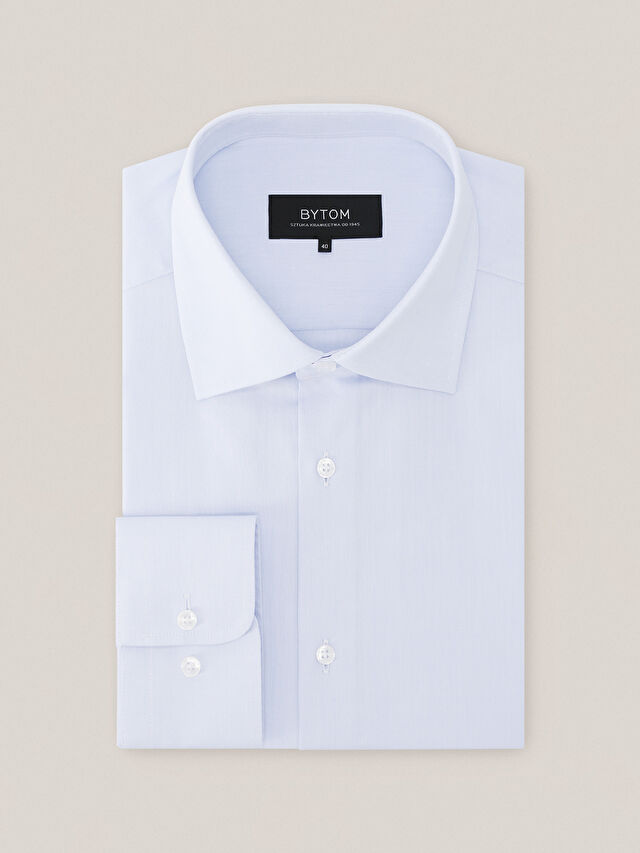 NIEBIESKA KOSZULA ROMA DŁUGI RĘKAW