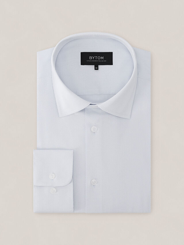 NIEBIESKA KOSZULA ROMA DŁUGI RĘKAW