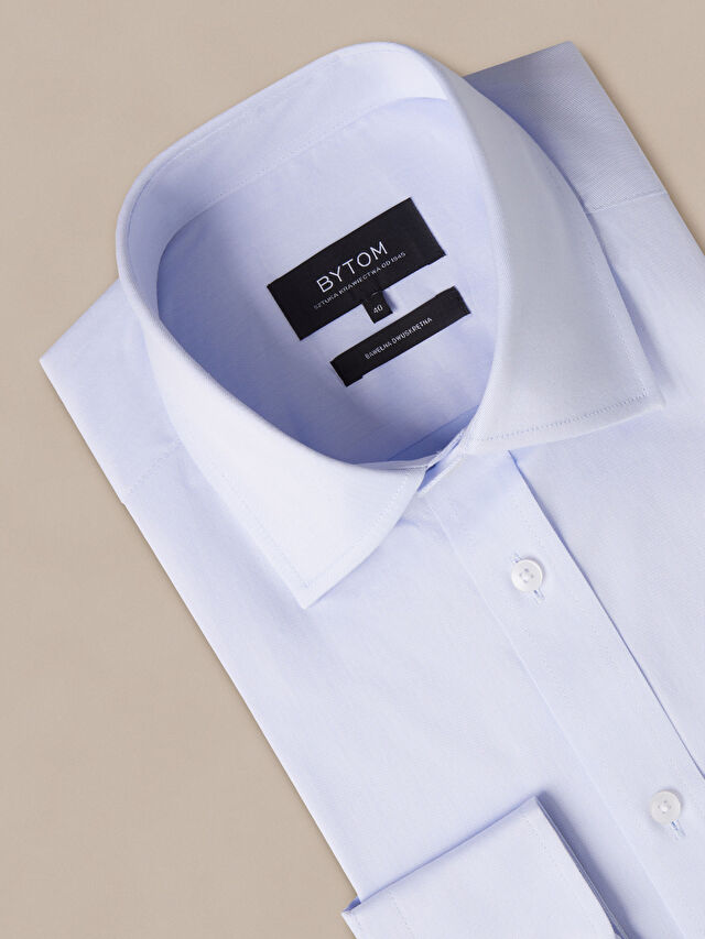 NEBIESKA KOSZULA WARSAW DŁUGI RĘKAW