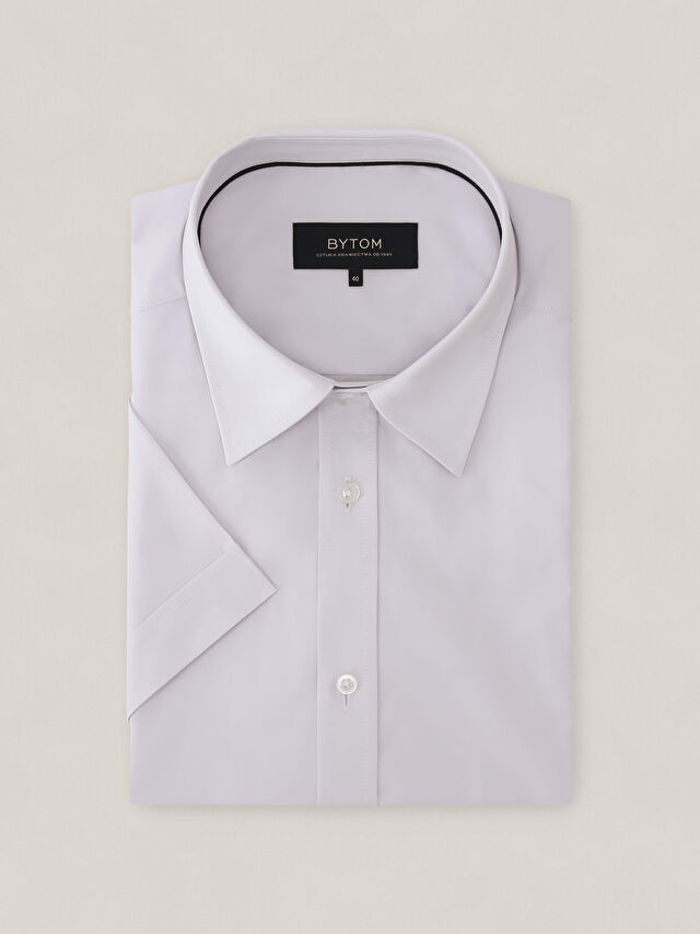 NIEBIESKA KOSZULA KRÓTKI RĘKAW