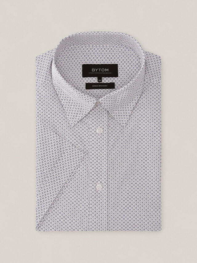 NIEBIESKA KOSZULA KRÓTKI RĘKAW