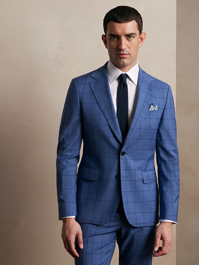 NIEBIESKA MARYNARKA DO GARNITURU - MIKSUJ I ŁĄCZ