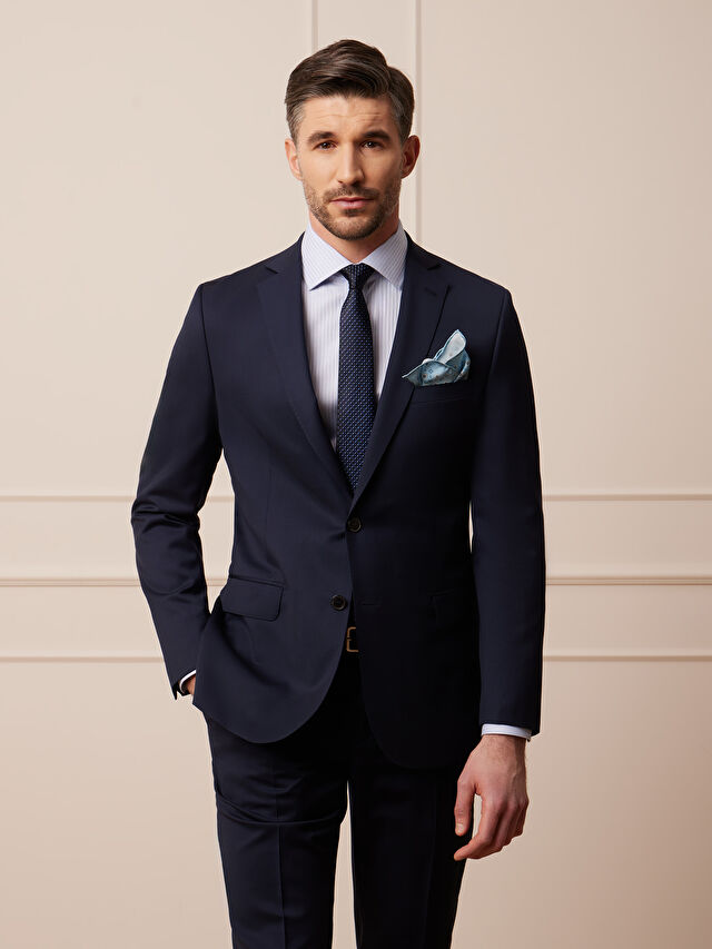 NIEBIESKA MARYNARKA GENEVA DO GARNITURU - MIKSUJ I ŁĄCZ