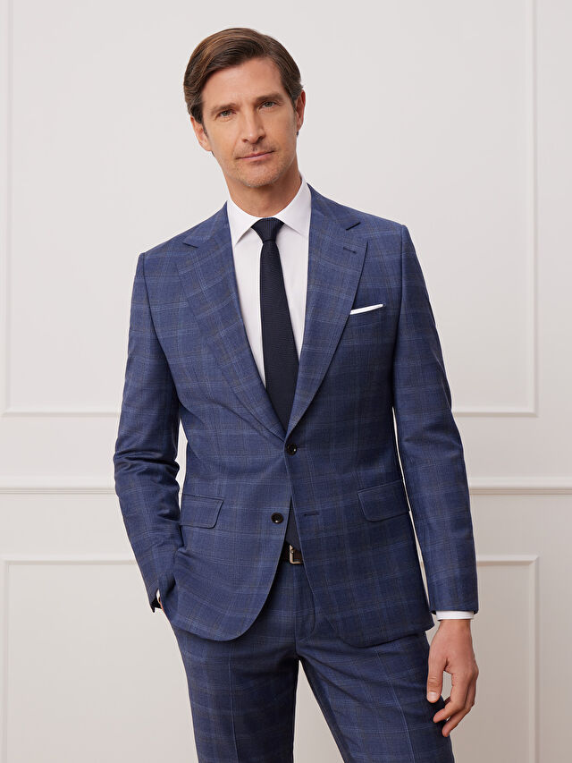 NIEBIESKA MARYNARKA TURYN DO GARNITURU - MIKSUJ I ŁĄCZ