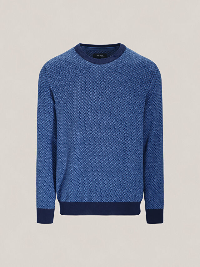 NIEBIESKI SWETER KIRKBECK