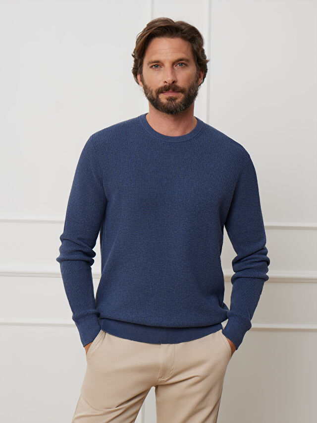 NIEBIESKI SWETER GERALD