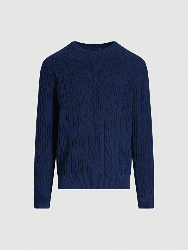 NIEBIESKI SWETER ANDREW