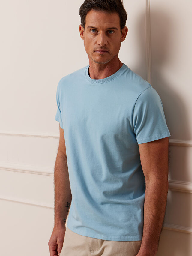 NIEBIESKI T-SHIRT MARAZION