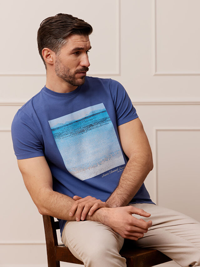 NIEBIESKI T-SHIRT POINTYLIZM4