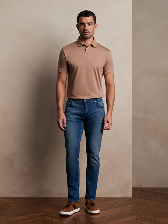 NIEBIESKIE JEANSY FARO