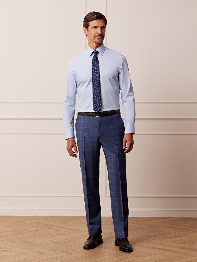 NIEBIESKIE SPODNIE DO GARNITURU - MIKSUJ I ŁĄCZ