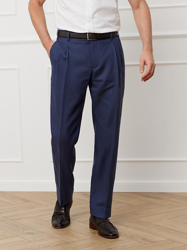 NIEBIESKIE SPODNIE DO GARNITURU - MIKSUJ I ŁĄCZ