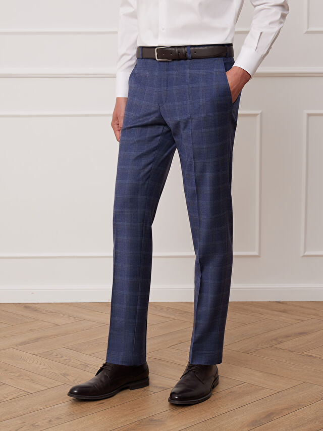 NIEBIESKIE SPODNIE DO GARNITURU - MIKSUJ I ŁĄCZ