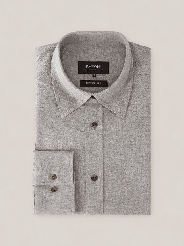 SZARA KOSZULA CAPRI DŁUGI RĘKAW