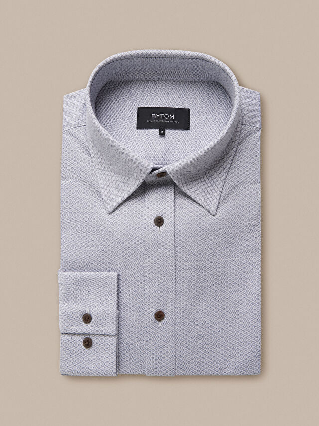 SZARA KOSZULA DŁUGI RĘKAW