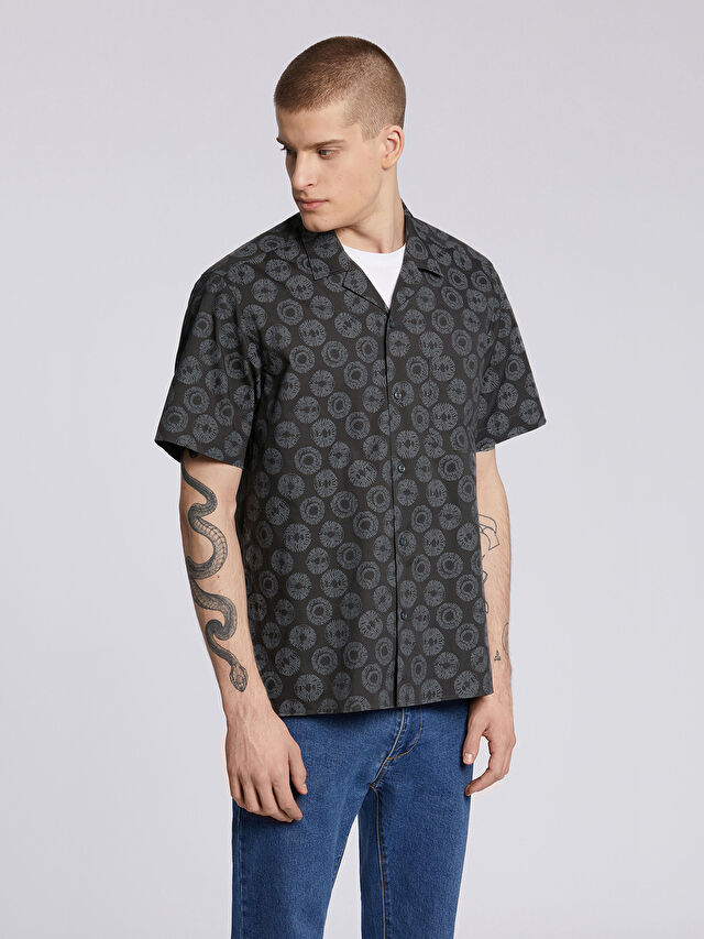 SZARA KOSZULA KRÓTKI RĘKAW