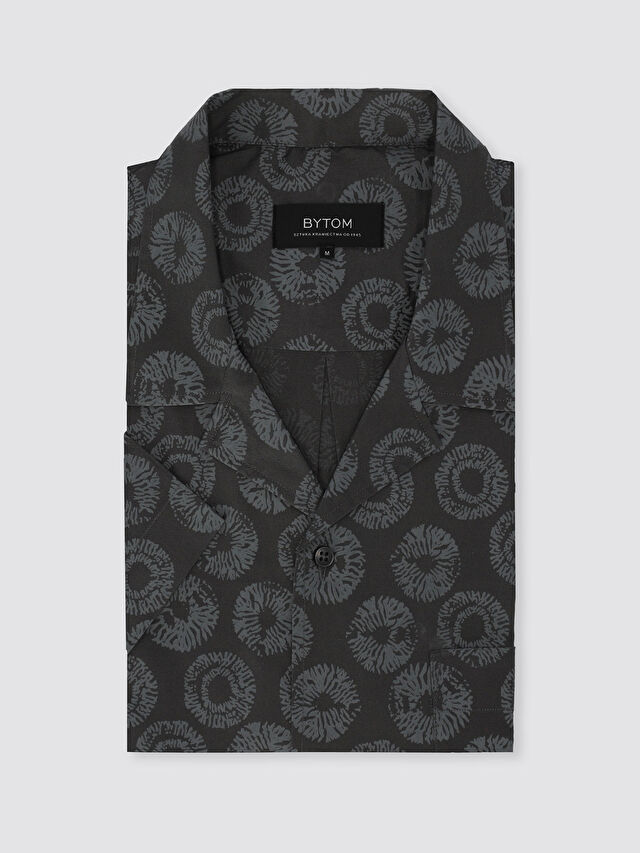 SZARA KOSZULA KRÓTKI RĘKAW