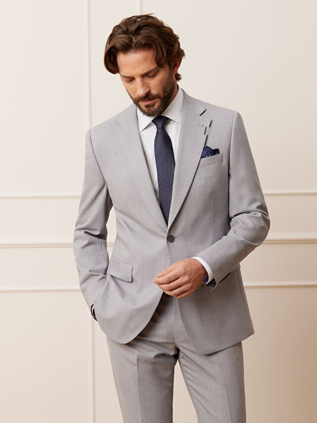 SZARA MARYNARKA BARI DO GARNITURU - MIKSUJ I ŁĄCZ