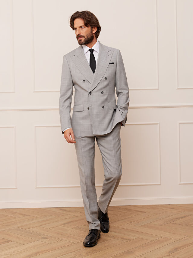 SZARA MARYNARKA TOLEDO DO GARNITURU - MIKSUJ I ŁĄCZ