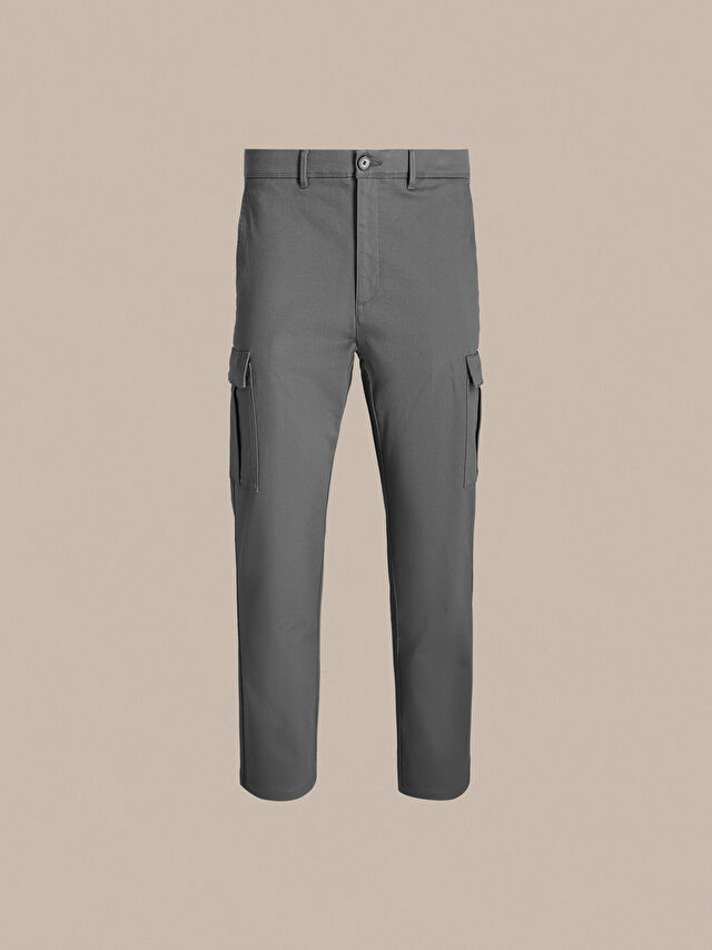 SZARE SPODNIE BOSTON