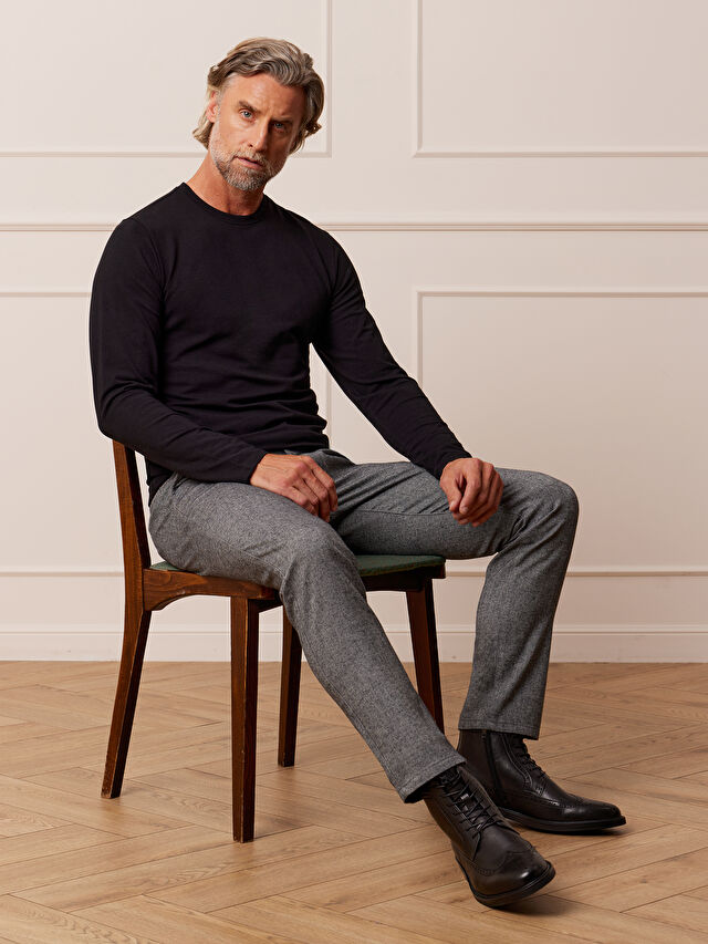 SZARE SPODNIE HOPTON