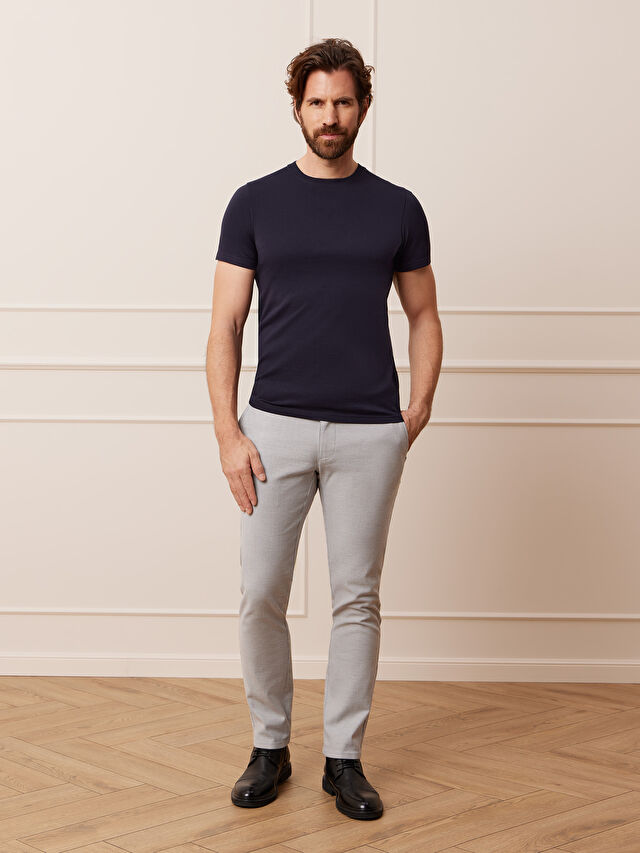 SZARE SPODNIE CROLLY