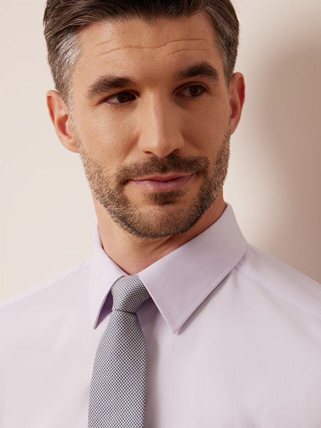 SZARY KRAWAT