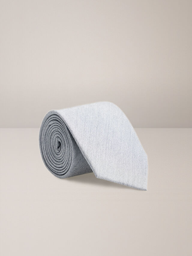 SZARY KRAWAT