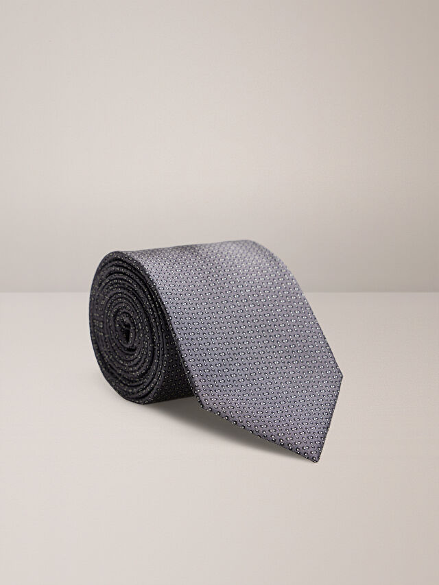 SZARY KRAWAT