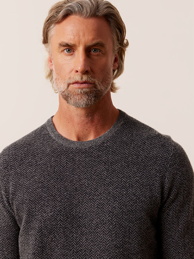 SZARY SWETER ROWSLEY