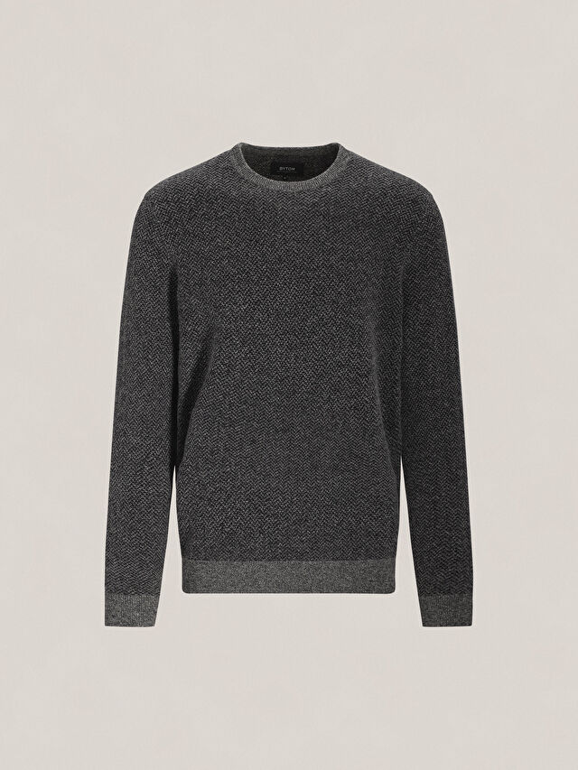 SZARY SWETER ROWSLEY