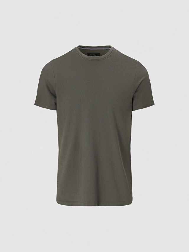 KHAKI T-SHIRT LYDDEN