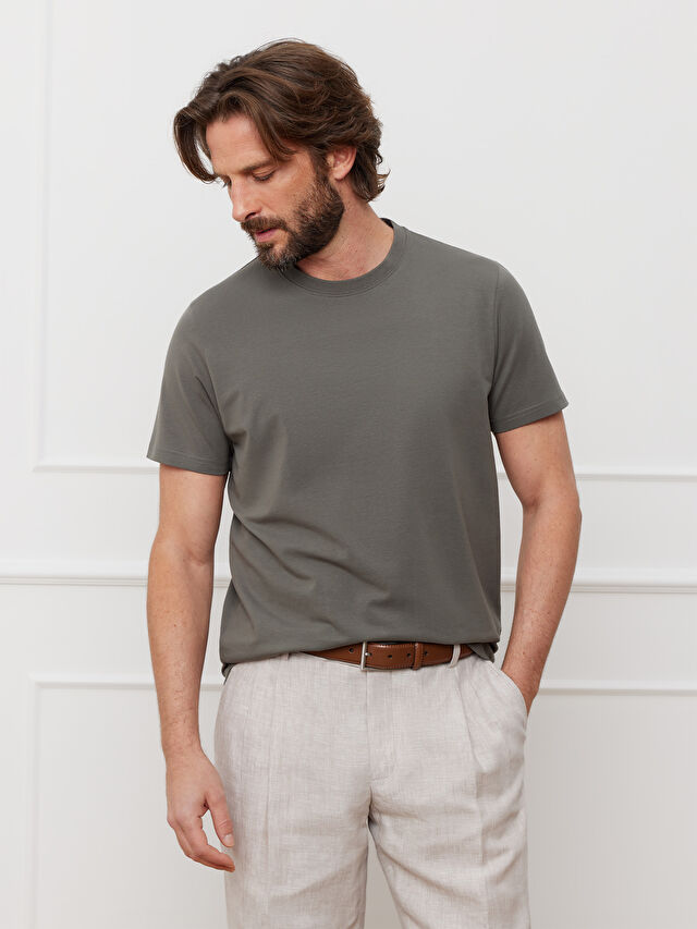 T-SHIRT KHAKI BELSAY