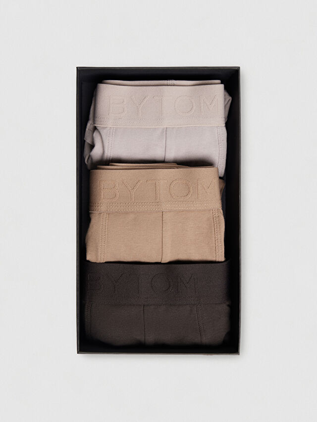 TRÓJPAK BAWEŁNIANYCH BOKSEREK