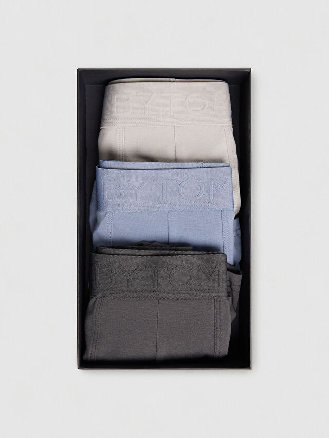 TRÓJPAK BAWEŁNIANYCH BOKSEREK