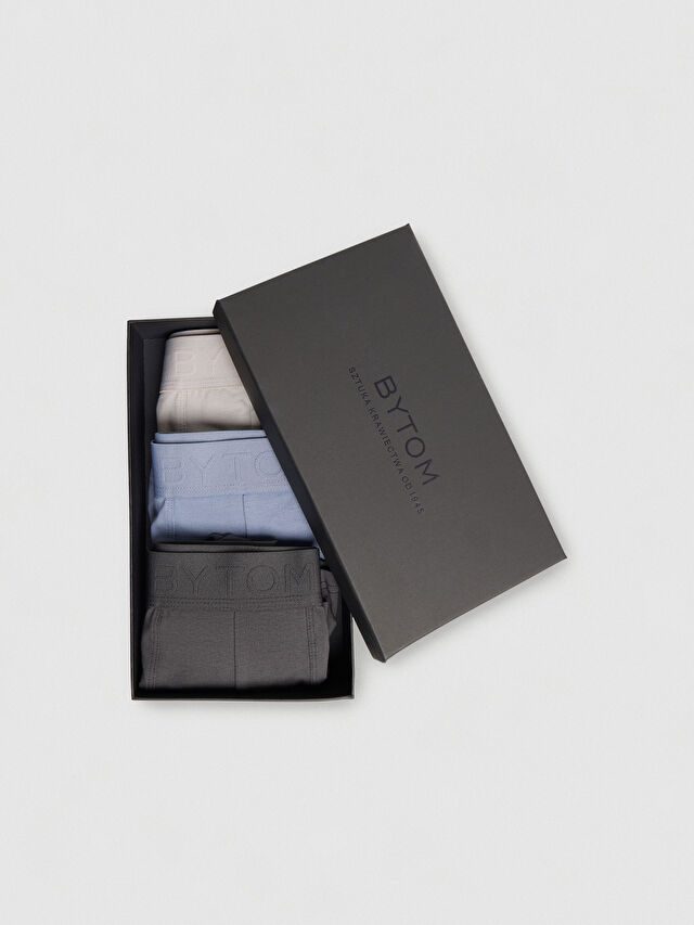 TRÓJPAK BAWEŁNIANYCH BOKSEREK