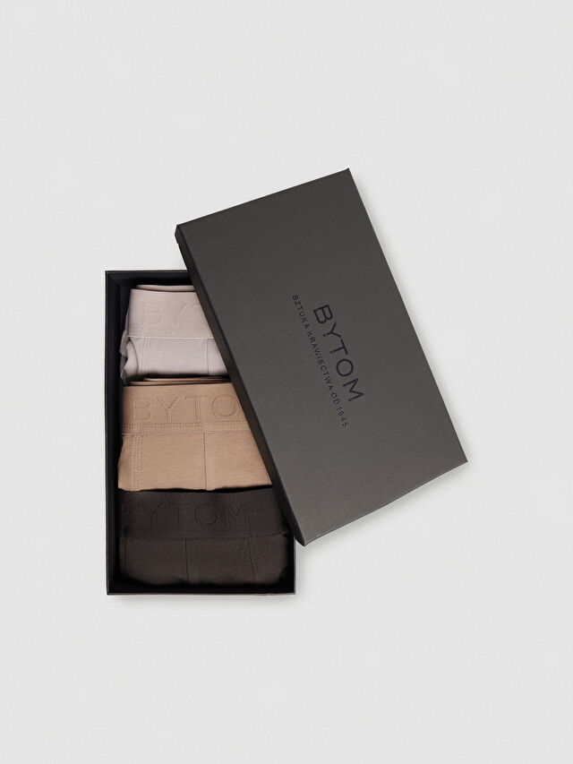 TRÓJPAK BAWEŁNIANYCH BOKSEREK