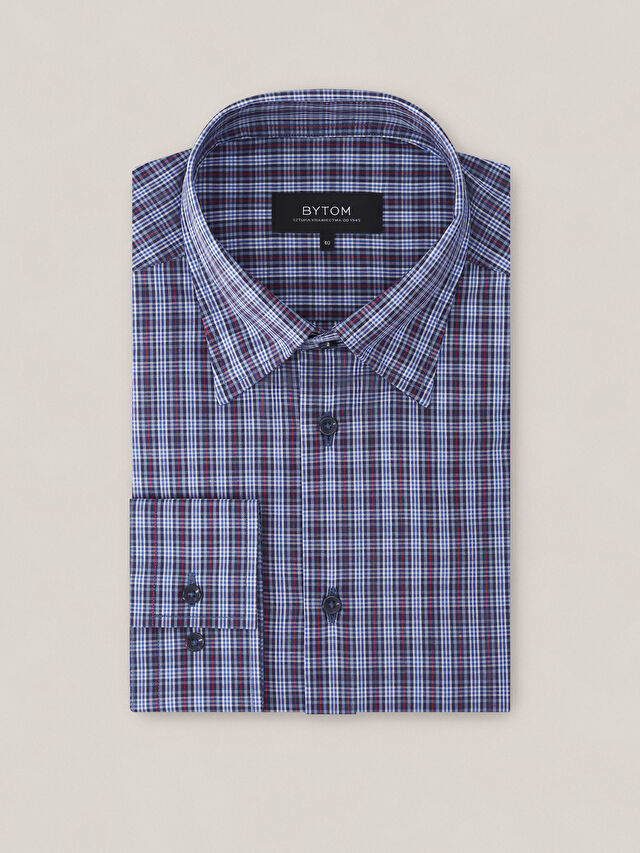 NIEBIESKA KOSZULA CAPRI DŁUGI RĘKAW