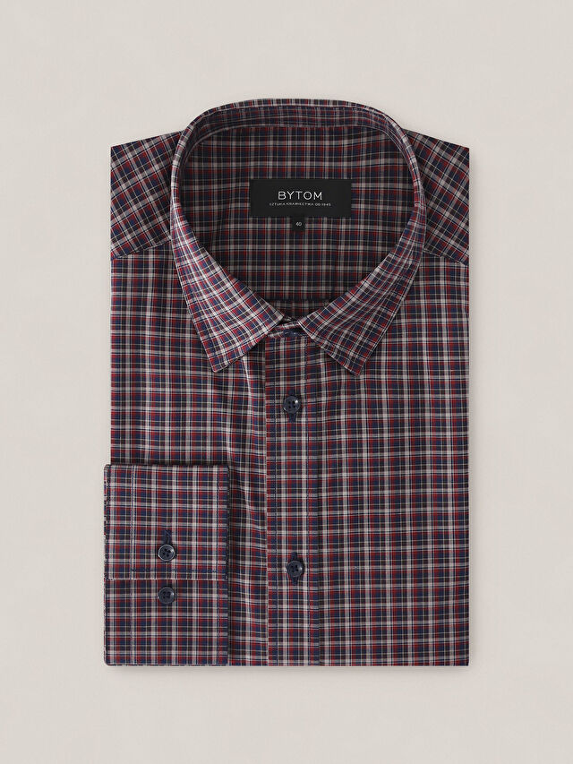 BORDOWA KOSZULA CAPRI DŁUGI RĘKAW