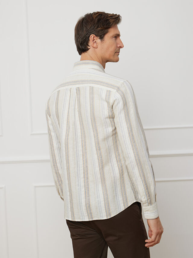 BIAŁA KOSZULA ROMA DŁUGI RĘKAW