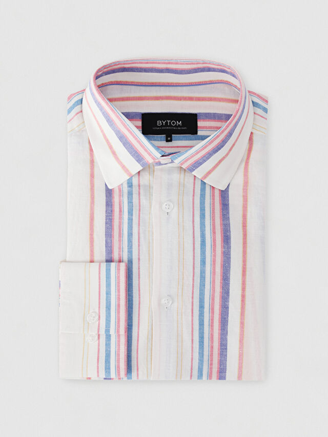 BIAŁA KOSZULA ROMA DŁUGI RĘKAW