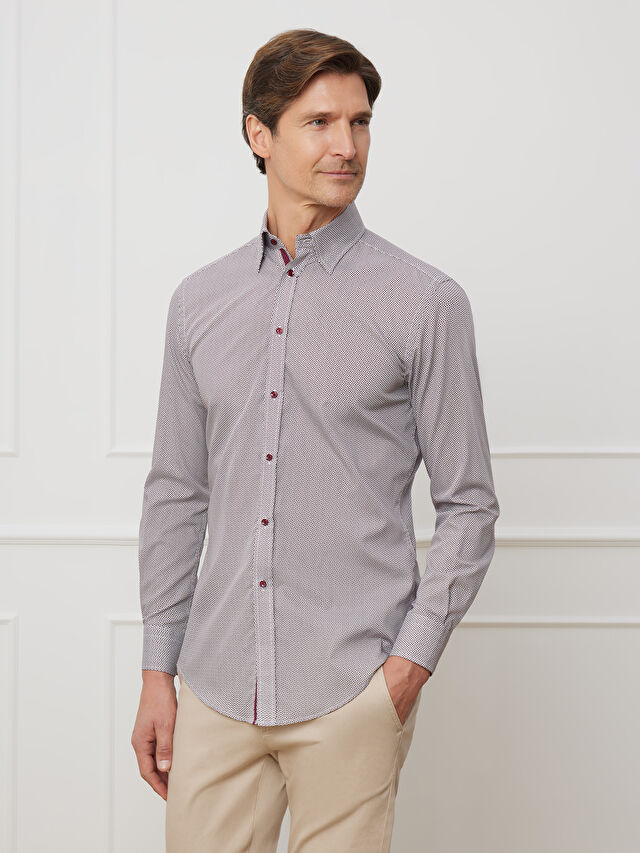 BIAŁA KOSZULA ROMA DŁUGI RĘKAW