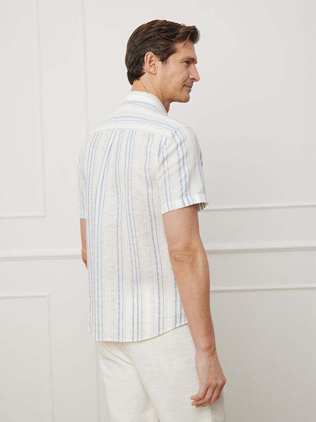 BIAŁA KOSZULA ROMA KRÓTKI RĘKAW