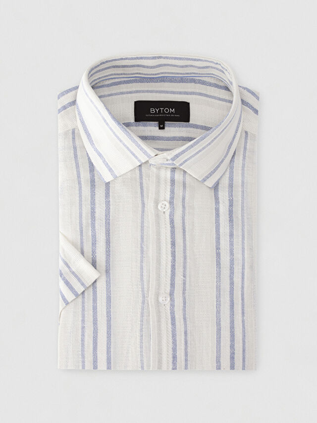 BIAŁA KOSZULA ROMA KRÓTKI RĘKAW